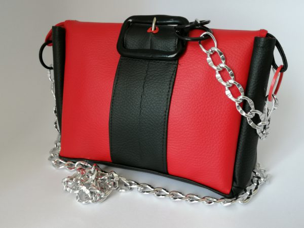 1 Amour de mini sac rouge et noir – Image 4