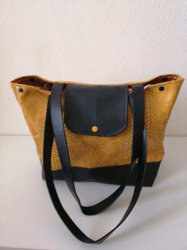 Sac "Moutarde et Noir" – Image 2