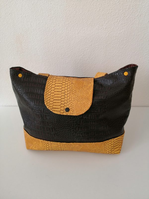 Sac "Marron et Moutarde" – Image 3