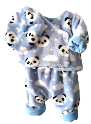Layette bébé réversible « petit panda »