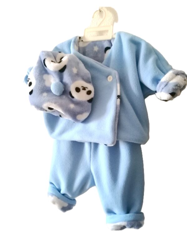 Layette bébé réversible "petit panda" – Image 6