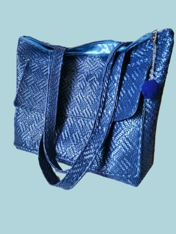 Sac Cabas bleu – Image 3