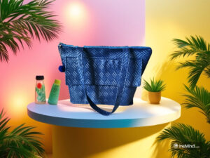 Sac Cabas bleu